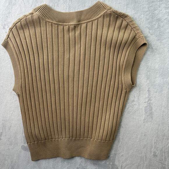 Gap Dolman Rib Sweater Vest – Size S - Picture 3 of 7